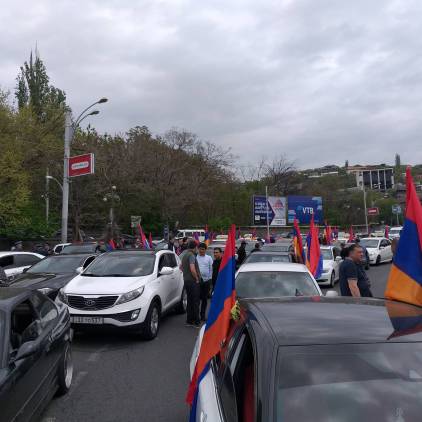 Stop Nikol ակցիան շարունակվում է ավտոերթով