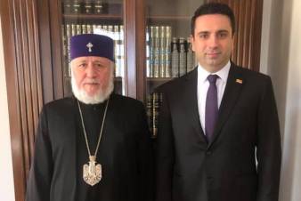 Ալեն Սիմոնյանին հաջողվեց կաթողիկոսի «վախը բռնել»