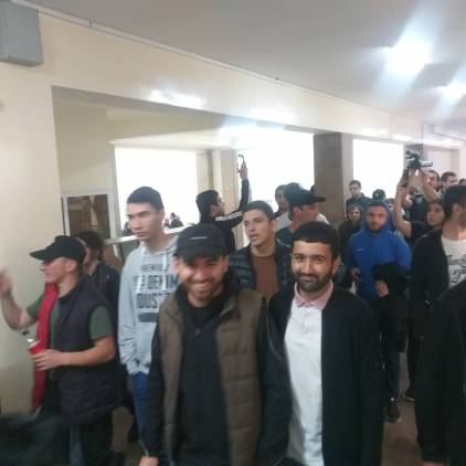 «Դիմադրություն» շարժումը մտավ ԵՊՀ մասնաշենքերից մեկը