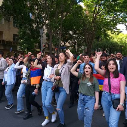 Մեկնարկեց «Դիմադրություն» շարժման քայլերթը