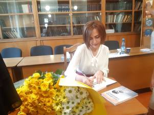 Արցախցի երիտասարդ գրողի գրքի շնորհանդեսը Ստեփանակերտում