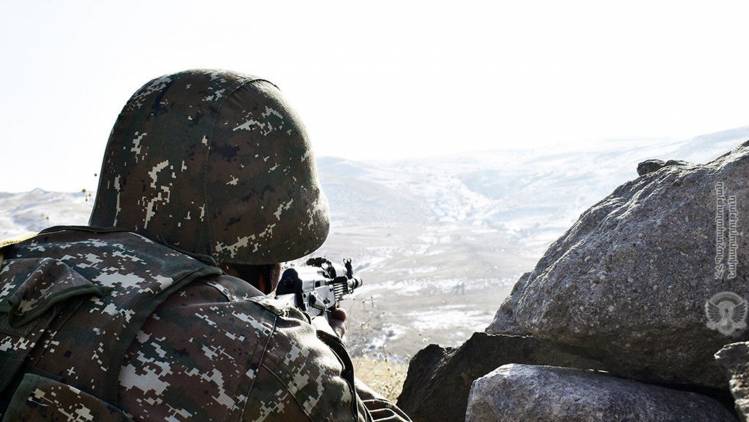 Ադրբեջանի ԶՈւ-ն կրակ է բացել սահմանի արևելյան հատվածում