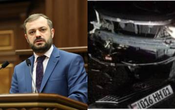 «Լուսավորության խնդիր կար, մութ էր, սղղացրեց մեքենան ու խփեց ծառին»․ Պապոյանը՝ գիշերվա վթարի և վիրավոր ուղևորի մասին  