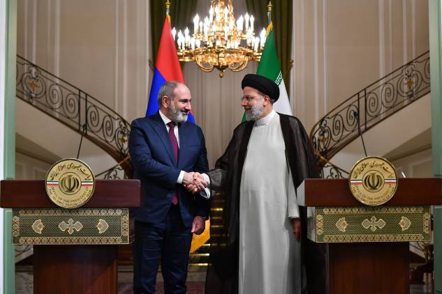 Տարածաշրջանի հարցերը պետք է տարածաշրջանի երկրների պատասխանատուների միջոցով լուծումներ գտնեն. Ռայիսին՝ Փաշինյանին