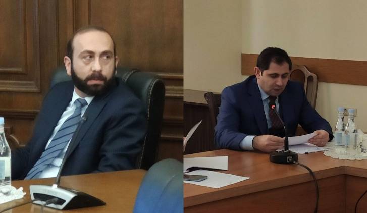 Արարատ Միրզոյանն ու Սուրեն Պապիկյանը խորհրդարանում են