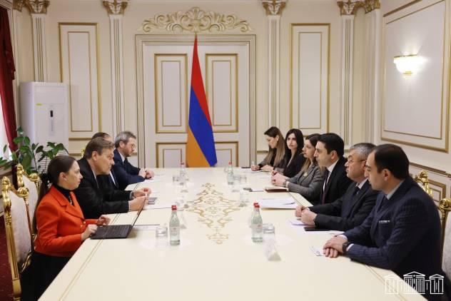 Ալեն Սիմոնյանն ընդունել է ԵԽԽՎ համազեկուցողներին