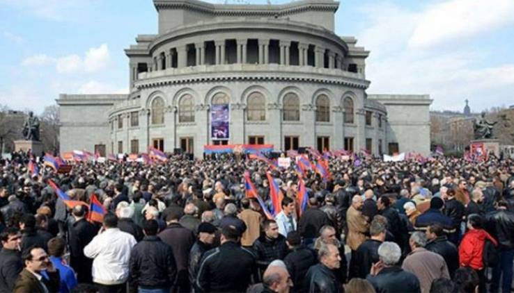 Փաշինյանին հեռացնելու օրակարգով հանրահավաք է սպասվում