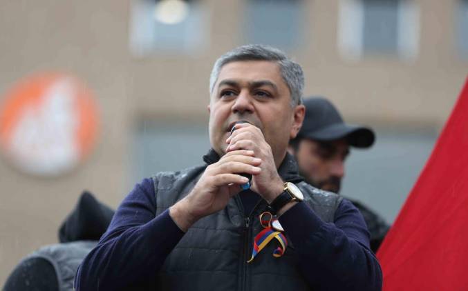 «Հայրենիք» կուսակցությունը` Արթուր Վանեցյանի գլխավորությամբ լինելու է Ազատության հրապարակում