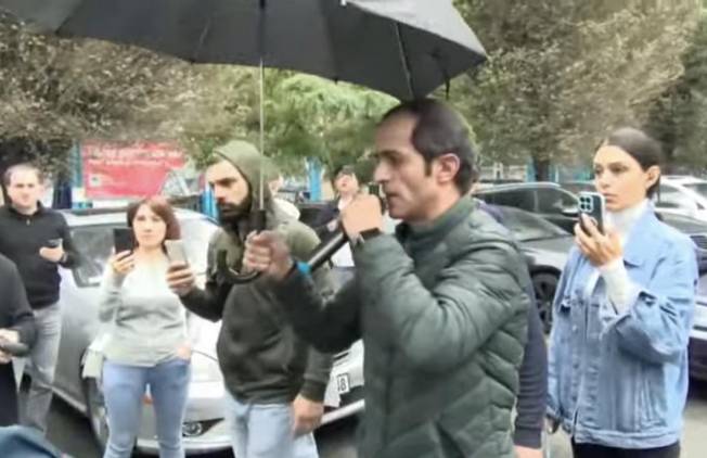 Ալիևին պատժելու պահանջով բողոքի ակցիա է մեկնարկել Երևանում