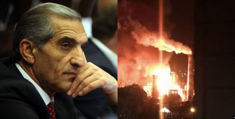 Այրվում է Շշի Մելոյին պատկանող գործարանը