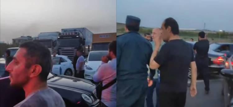Քաղաքացիները փակել են Հյուսիս-Հարավ մայրուղին