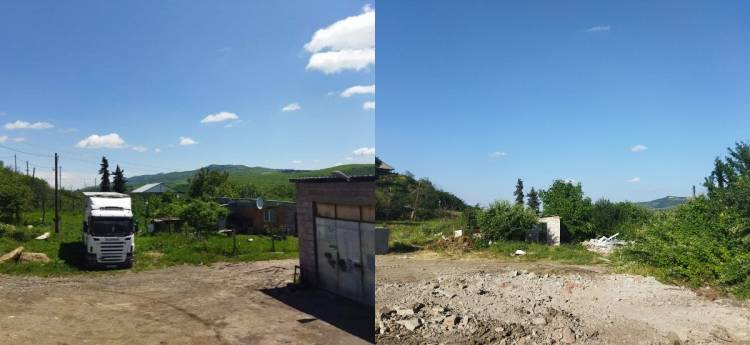 Կիրանց. մեկ ամիս առաջ ու հիմա (լուսանկար)