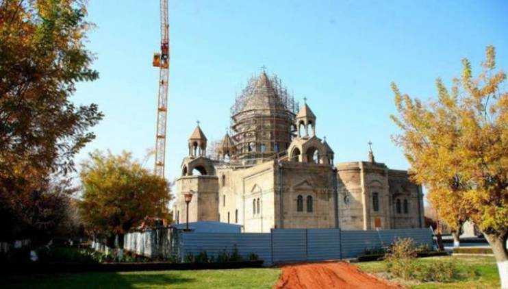 «Հրապարակ»․ Տաճարը բացումից 1 ամիս առաջ անավարտ է