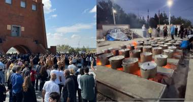«Ցորենից ու գառան մսից բացի ուրիշ ոչինչ չկար ուտելու». գիշերը հարիսա են եփել Մուսա լեռան բարձունքին