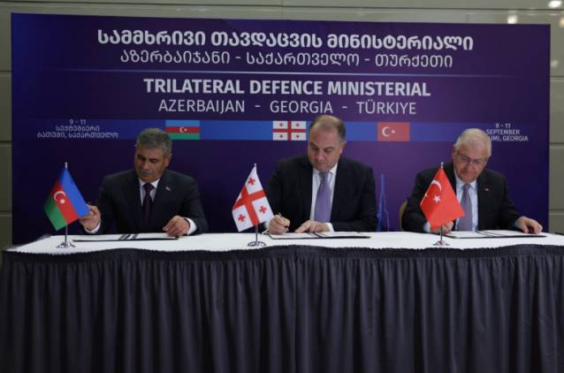 Վրաստանը, Ադրբեջանն ու Թուրքիան եռակողմ հուշագիր են ստորագրել