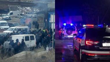 ԶՊՄԿ-ի ցուցարարները ծեծկռտուք են սարքել, 8 հոգի բերման է ենթարկվել 