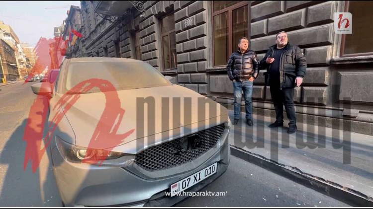 Թալանել, հետո փորձել են այրել պատգամավոր Գառնիկ Դանիելյանի մեքենան