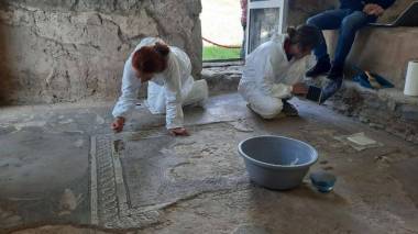 Գառնու տաճարի բաղնիքի խճանկարը կվերականգնվի