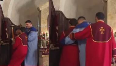 Հրեշտակը կռվում էր դևի դեմ,  ու սարկավագը ուշաթափվեց․․․