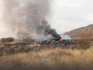 Ադրբեջանից թռչող ինքնաթիռի կործանումը՝ Վրաստանում. զոհեր կան