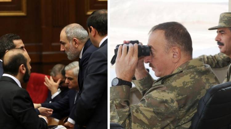 Նիկոլը «բինոկլով» մեզ է հետևում, Ալիևը՝ Նիկոլին