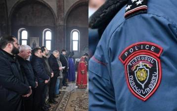Ոստիկանների «մասկի շոուն» Չարենցավանում 