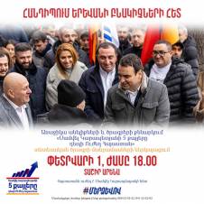 Հանդիպում «Մեր ձևով» շարժման համակարգողի և շարժման անդամների հետ