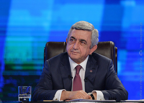 Հրճվանքներ՝ ըստ Սերժ Սարգսյանի