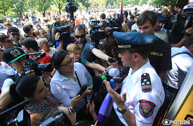 Բաղրամյան պողոտայի «բացումը»