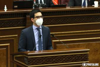 Օրենքի նախագծի վրա «արյուն» կա