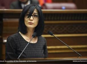 Ձեր սանդղակով մի հատ Ձեր որդուն գնահատեք․ Արփինե Դավոյանը՝ Սեյրան Օհանյանին 