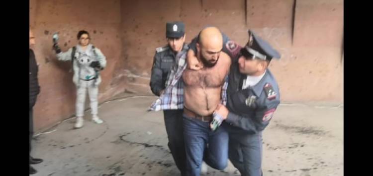 Փռեցին ասֆալտին և բերման ենթարկեցին