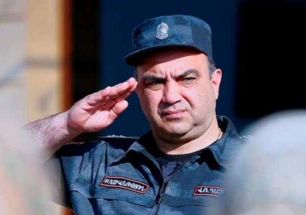 Ոստիկանապետը տեղակալների հետ Ծիրանիում է