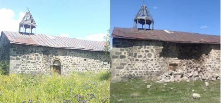 Այնքան տեր չկանգնեցին, մինչեւ եկեղեցու պատը փլվեց
