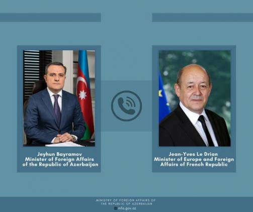 Բայրամովը Ֆրանսիայի ԱԳՆ-ին ներկայացրել է հայ-ադրբեջանական սահմանի մասին Ադրբեջանի մոտեցումները
