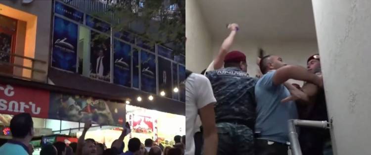 ՔՊ-ականներն ու ԲՀԿ-ականները բախվել են ԲՀԿ շտաբի մոտ