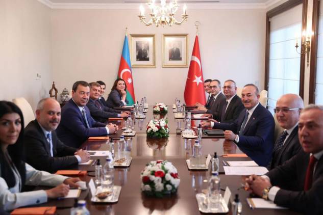 Շուշիի հռչակագրով մեր եղբայրական կապերն էլ ավելի են ամրապնդվում. Չավուշօղլուն հանդիպել է Սեյիդովի հետ