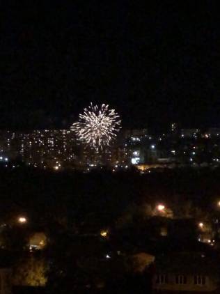 Հրավառություն Երեւանի երկնքում (տեսանյութ)