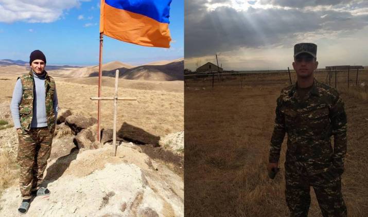 Հայտնի են այսօր զոհված զինծառայողների ինքնությունը