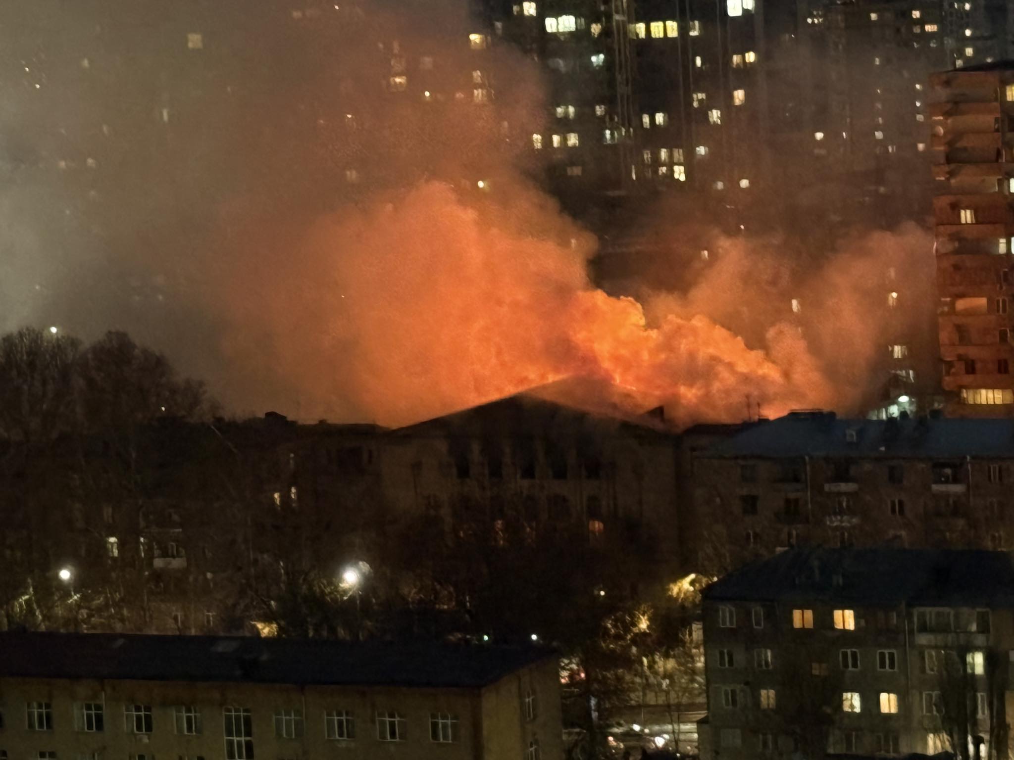 Հրդեհը բորբոքվեց․ շատ վտանգավոր է