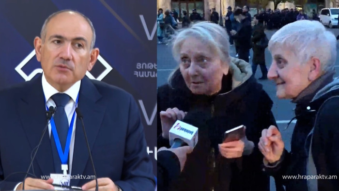 Էդ 10 հազարը թող պահի իրեն,  որ խորոված անի. թոշակառուն` Փաշինյանին