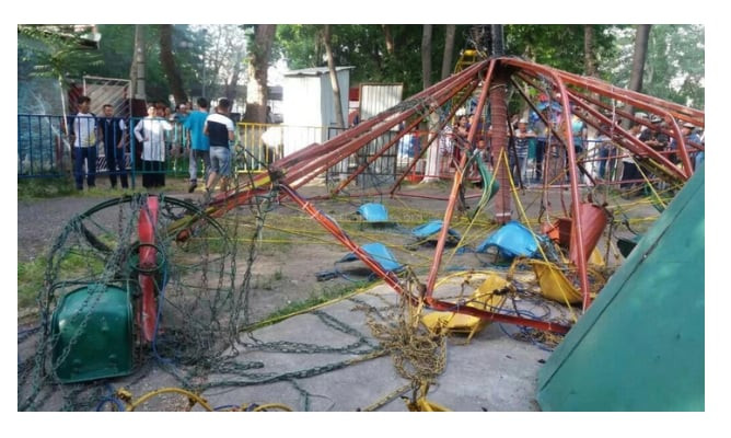 Ատրակցիոն է փլուզվել․ կան տուժածներ