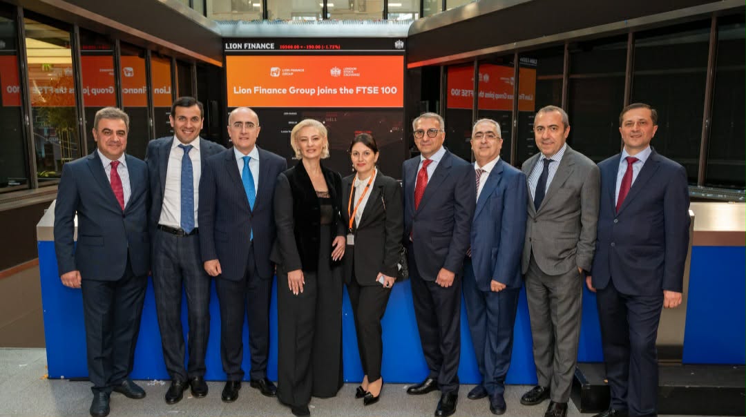 Լոնդոնի ֆոնդային բորսայում զանգի հնչեցման արարողությամբ նշանավորվեց Ամերիաբանկի ներառումը FTSE 100-ում` որպես LFG խմբի մաս