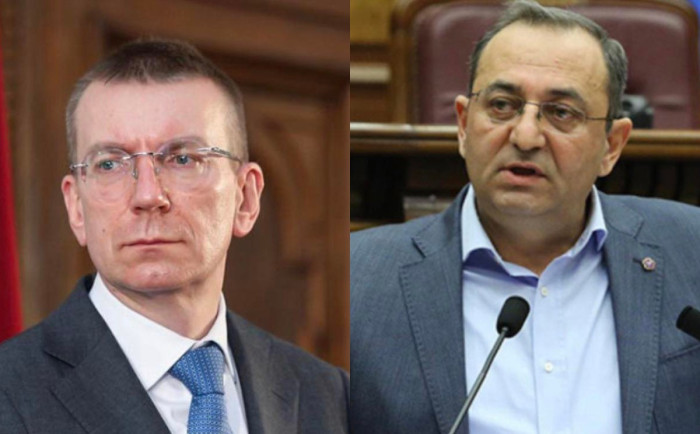 Ինչ ասաց Մինասյանը Լատվիայի նախագահի ներկայությամբ