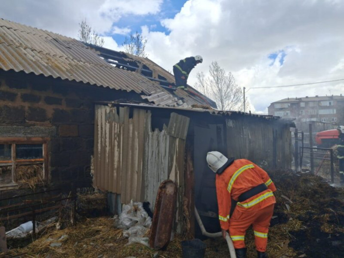 Հրդեհ Աշոցք գյուղում