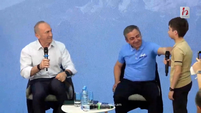 Դպրոցականը դիմեց Ռոբերտ Քոչարյանին