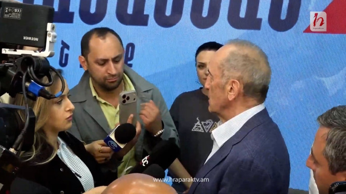 Քոչարյանը` «իրեն բանտ նստեցնելու» Փաշինյանի հայտարարության մասին