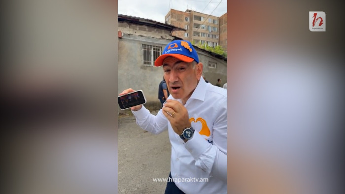 Փաշինյանը կրկին անցավ փողոցային բառապաշարի եւ սպառնալիքների