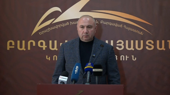 #Ուղիղ․ Անդրանիկ Թեւանյանը հանդես է գալիս մամուլի ասուլիսով