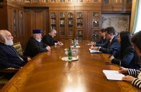 Վեհափառը ընդունել է Հայաստանում դիտորդական առաքելություն իրականացնող ԵԱՀԿ ԺՀՄԻԳ-ի ղեկավարին